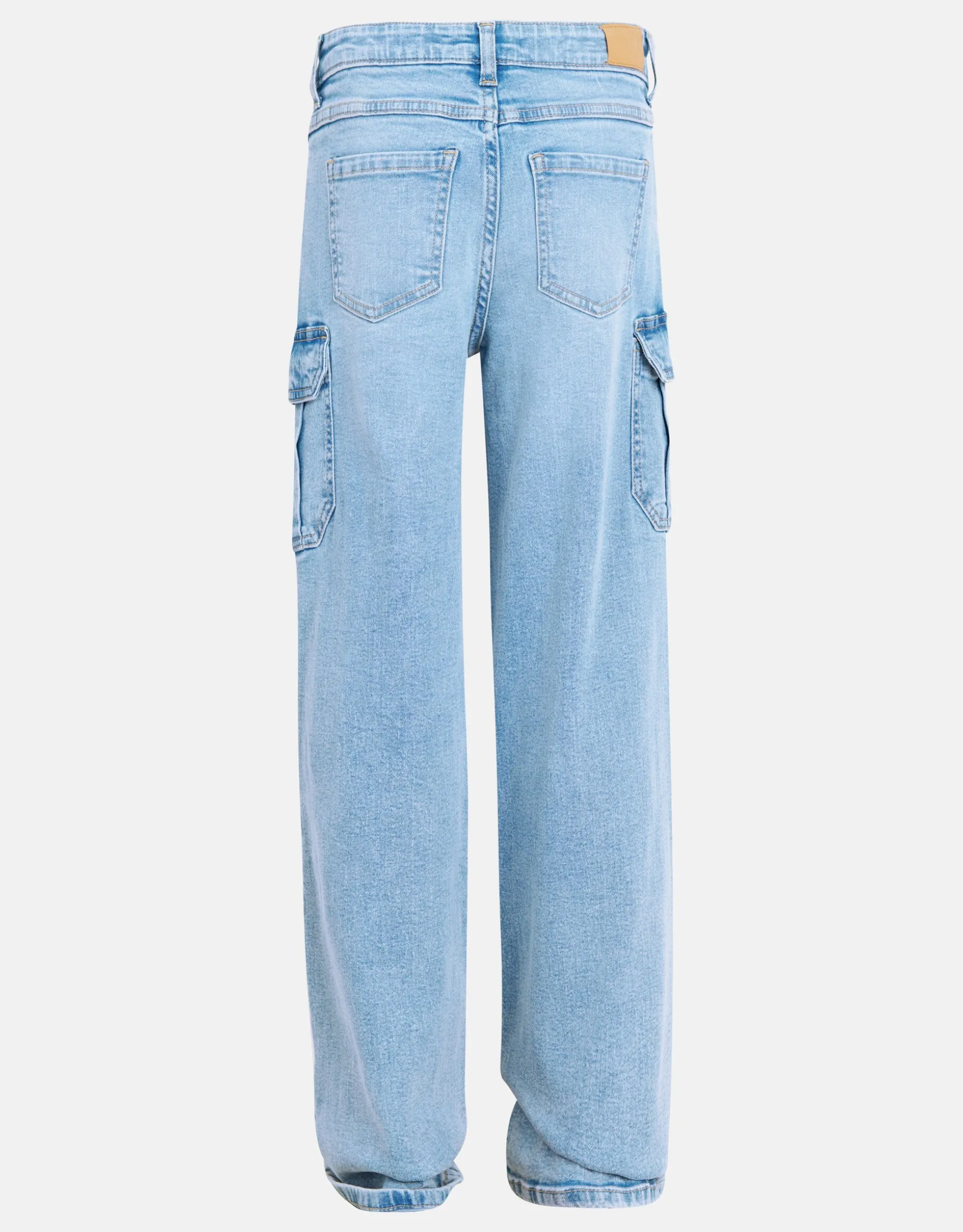 Cargo Denim Jeans Mediumstone