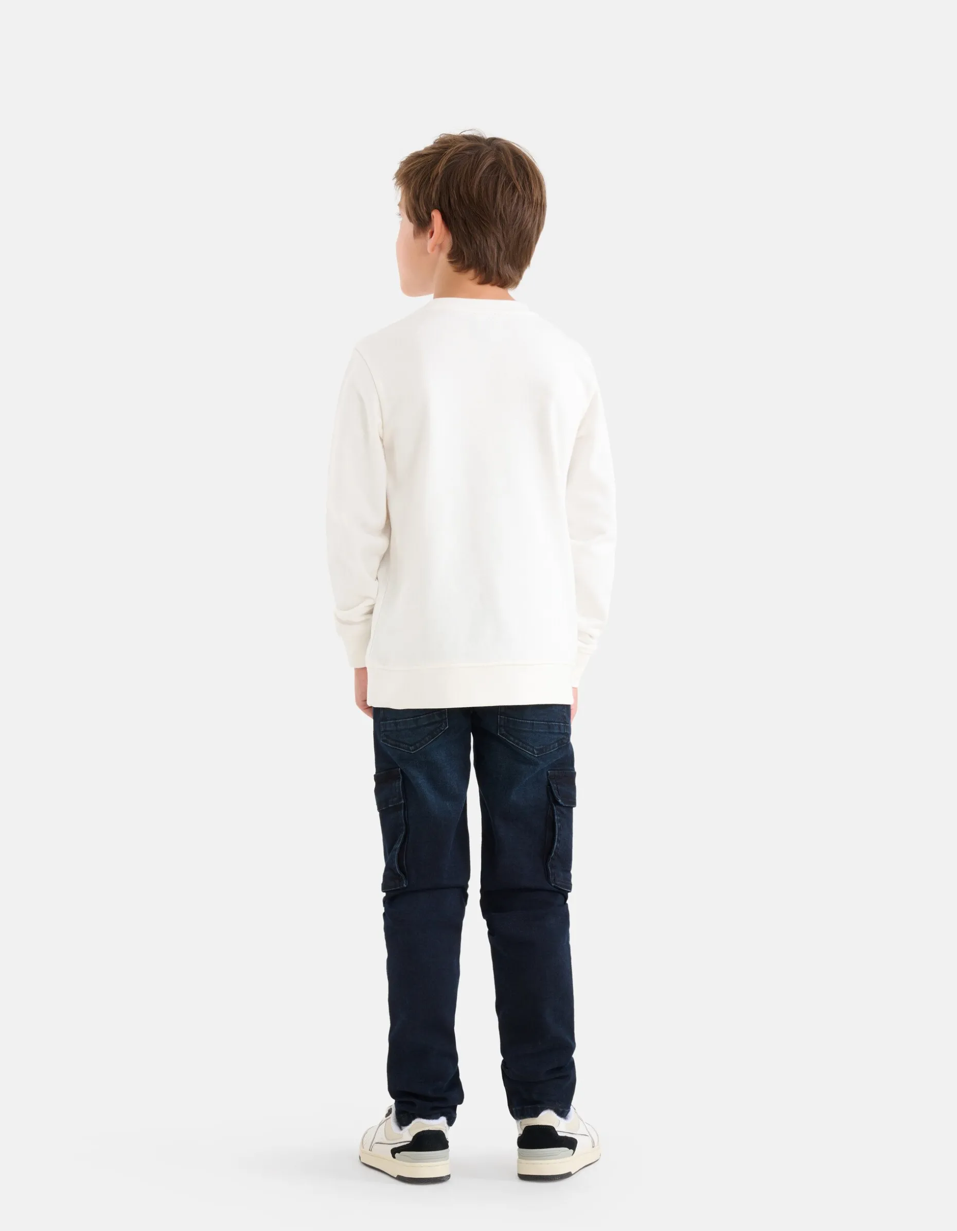 Cargo Jeans Blauw/Zwart
