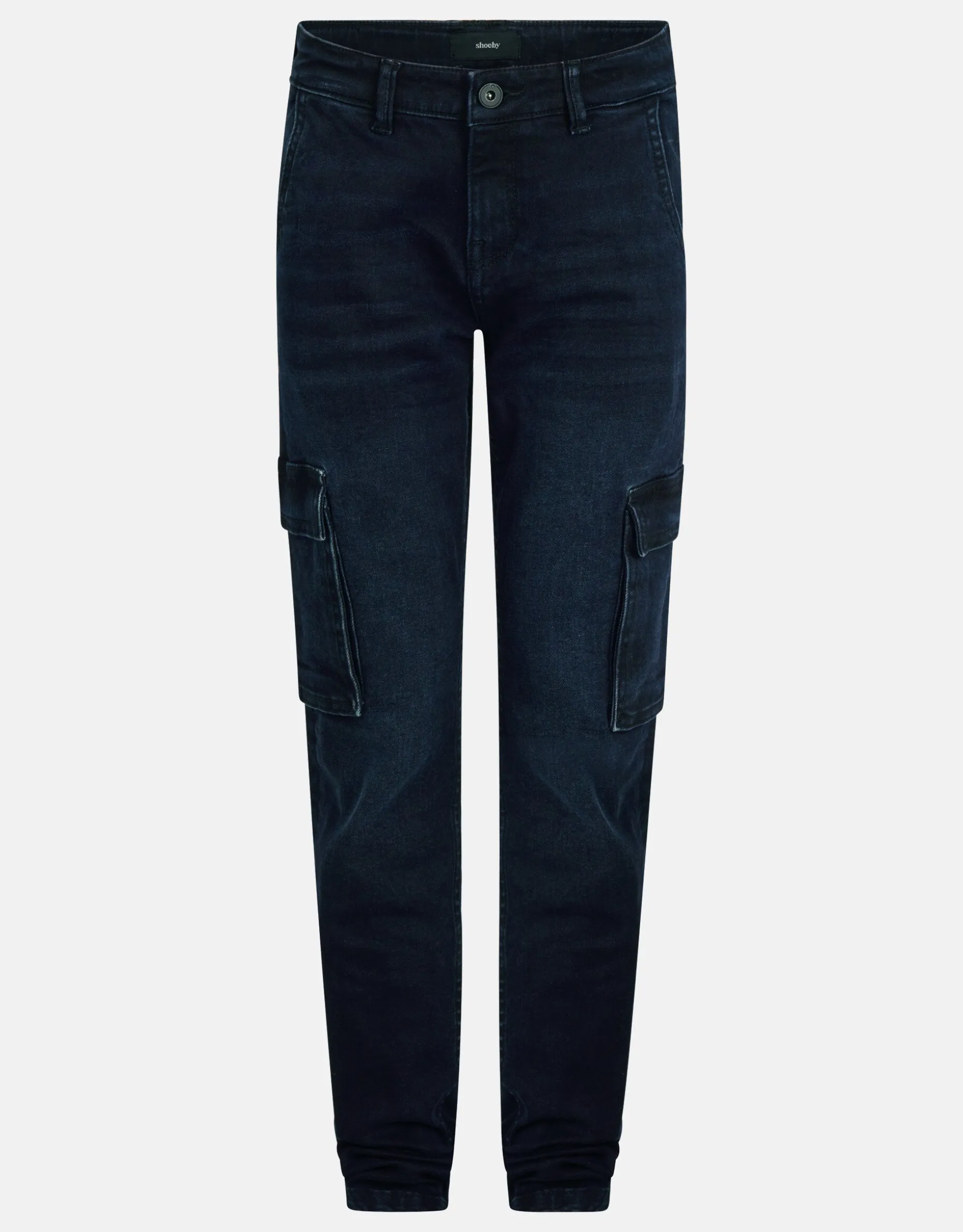 Cargo Jeans Blauw/Zwart