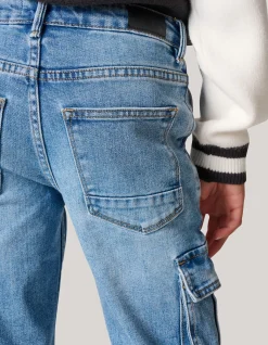 Cargo Jeans Mediumstone