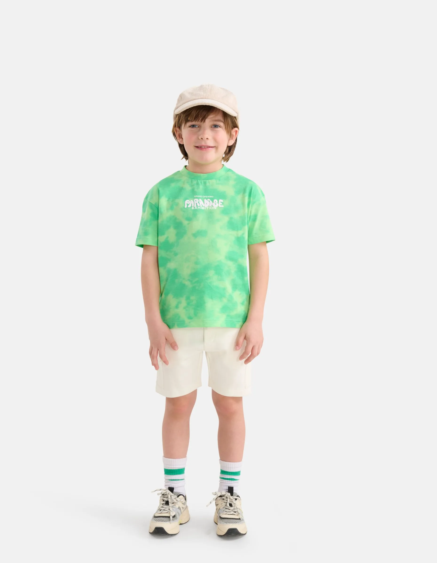 Cargo Jog Short Gebroken Wit