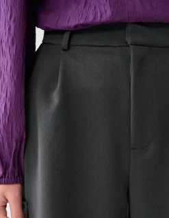 Cargo Wide Leg fit Broek Donkergrijs