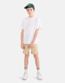 Casual Twill Short Beige