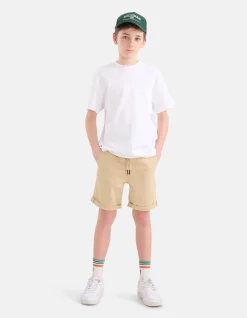 Casual Twill Short Beige