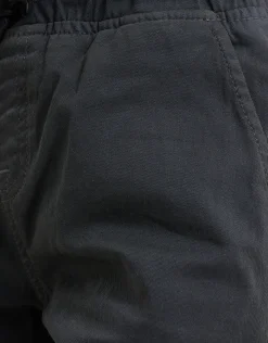 Casual Twill Short Donkergrijs