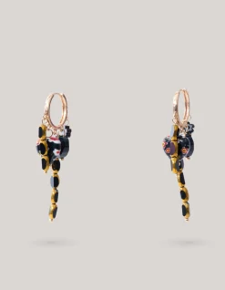 Charm Hoop Oobellen Goud