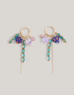 Charm Hoop Oorbellen