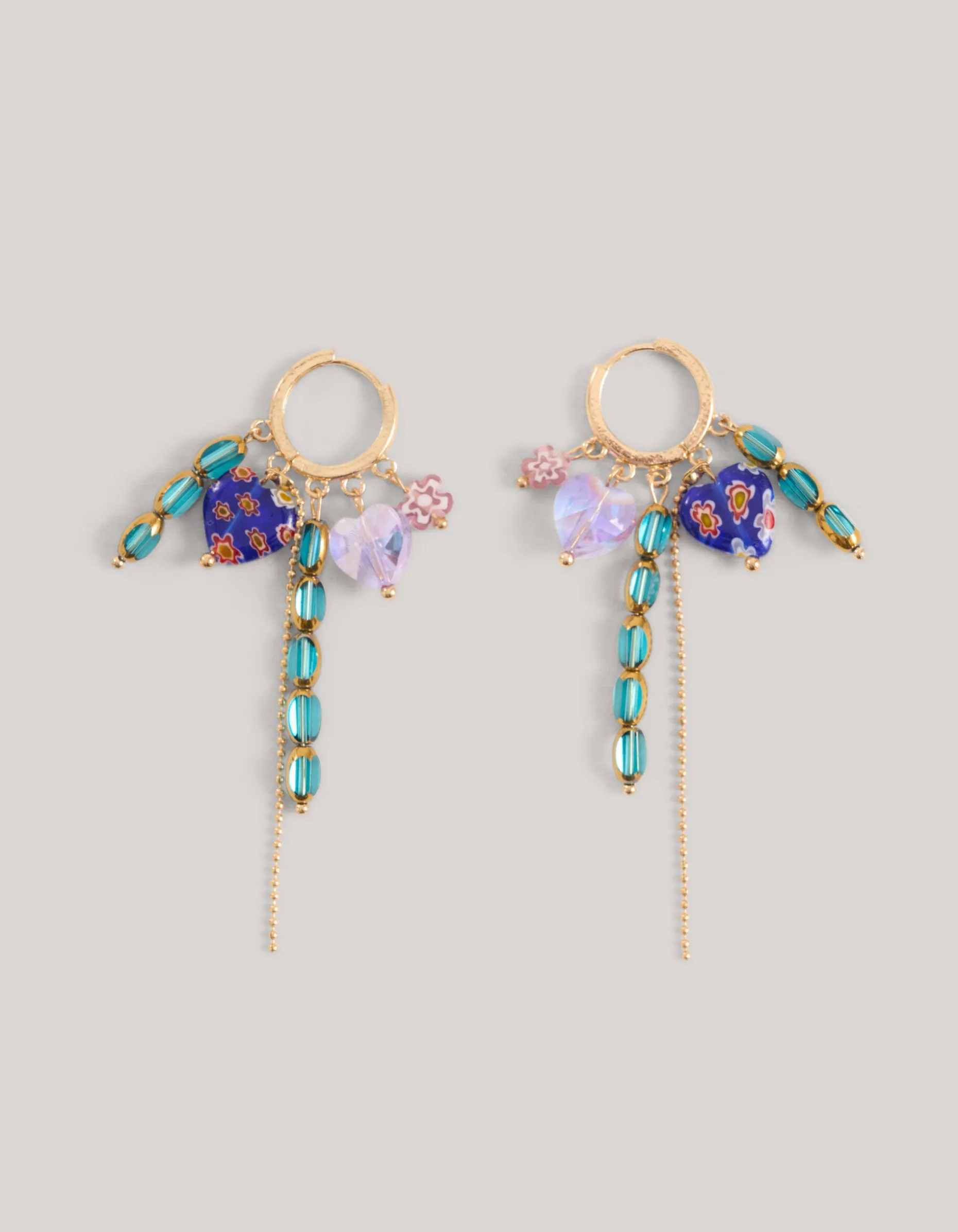 Charm Hoop Oorbellen