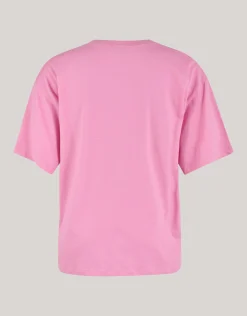 Cherry Artwork T-shirt Roze