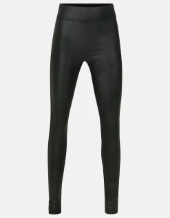 Coated Legging Zwart