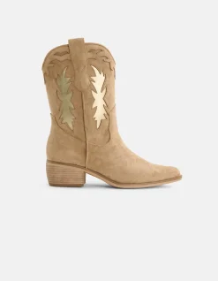 Cowboylaarzen Beige