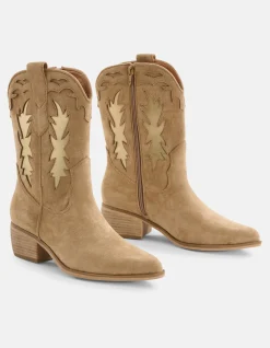 Cowboylaarzen Beige