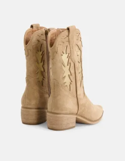 Cowboylaarzen Beige
