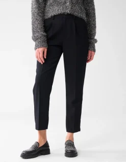 Cropped Pantalon Zwart