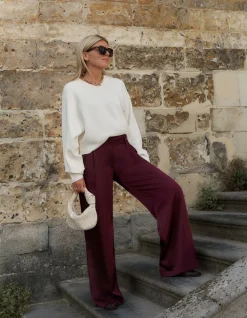 Cropped Trui Gebroken Wit By Lonneke