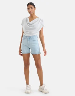Denim Short Bleached
