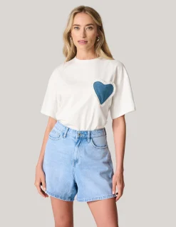 Denim Short Bleached