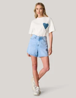 Denim Short Bleached