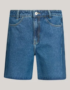 Denim Short Donkerblauw