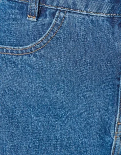 Denim Short Donkerblauw