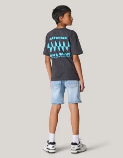 Denim Short Lichtblauw