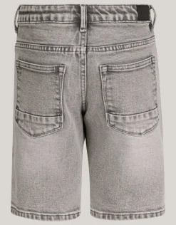 Denim Short Lichtgrijs