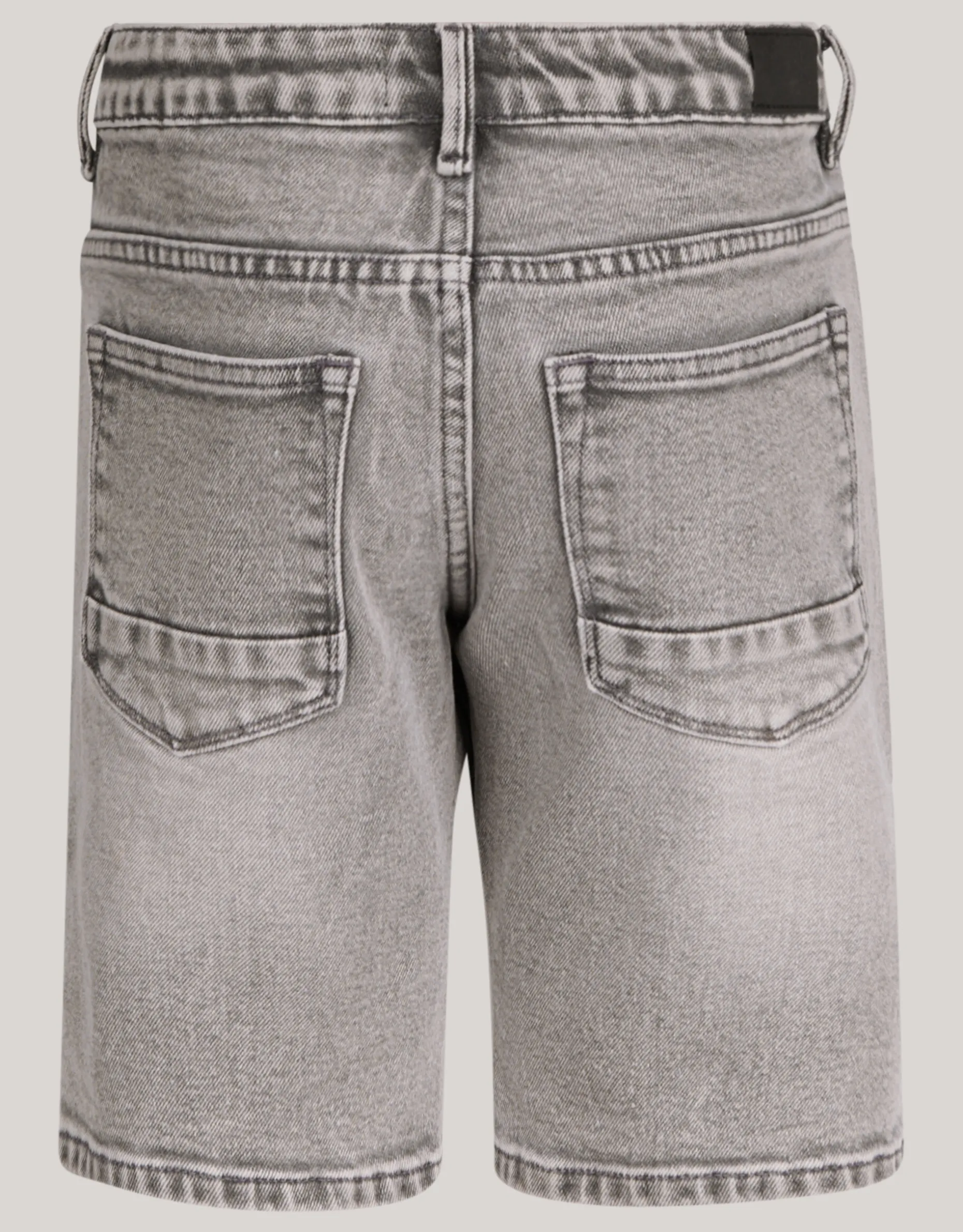 Denim Short Lichtgrijs