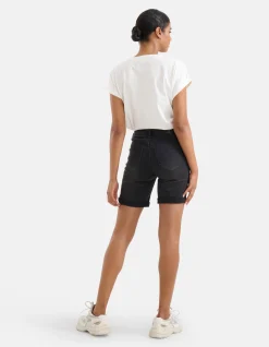 Denim Short Zwart