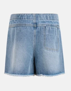 Denim Wrap Skort