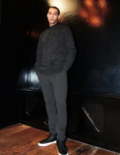 Diagonaal Overhemd Zwart