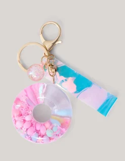 Donut Sleutelhanger Roze
