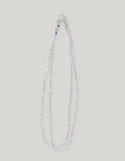 Double Ketting Zilver