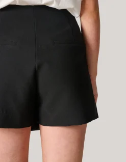 Embellished Cargo Skort Zwart