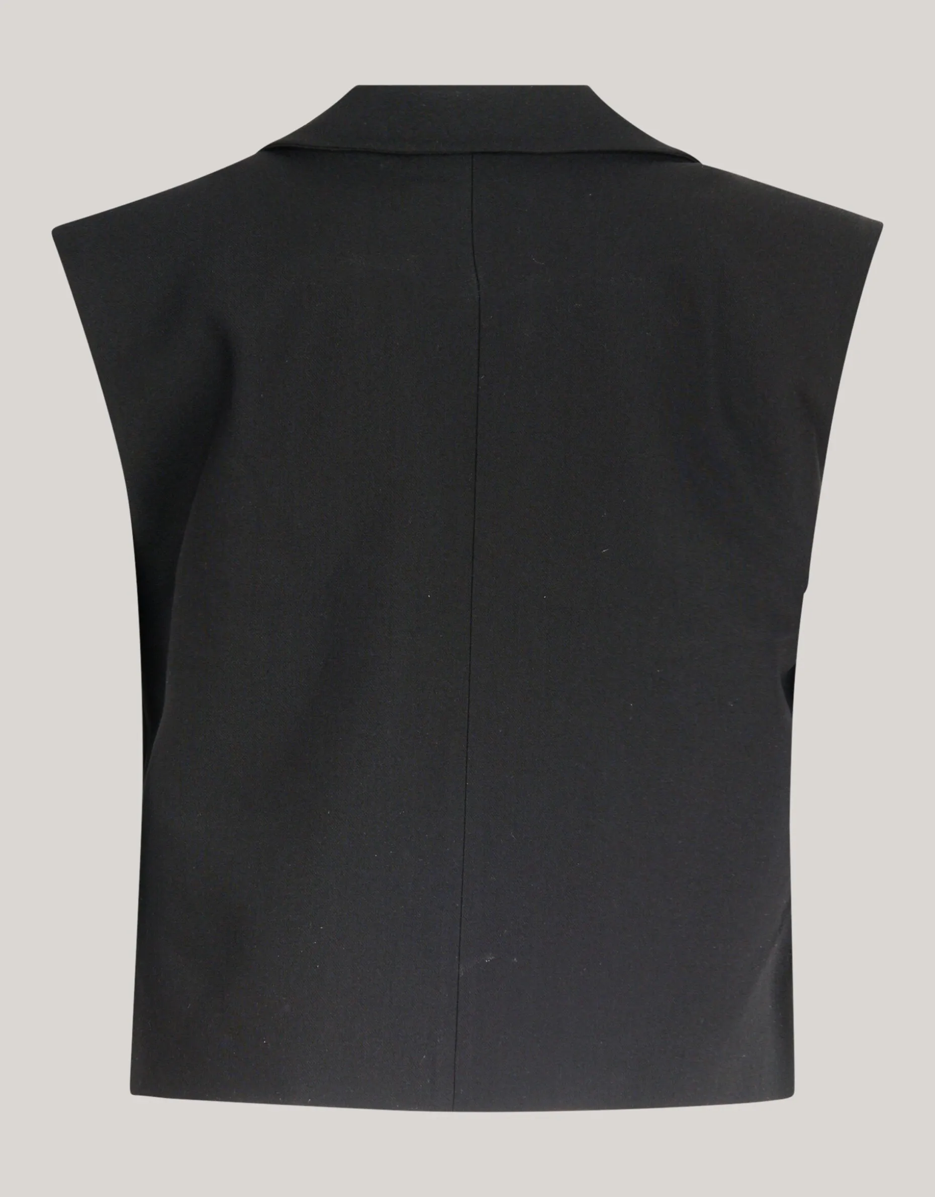 Embellished Gilet Zwart