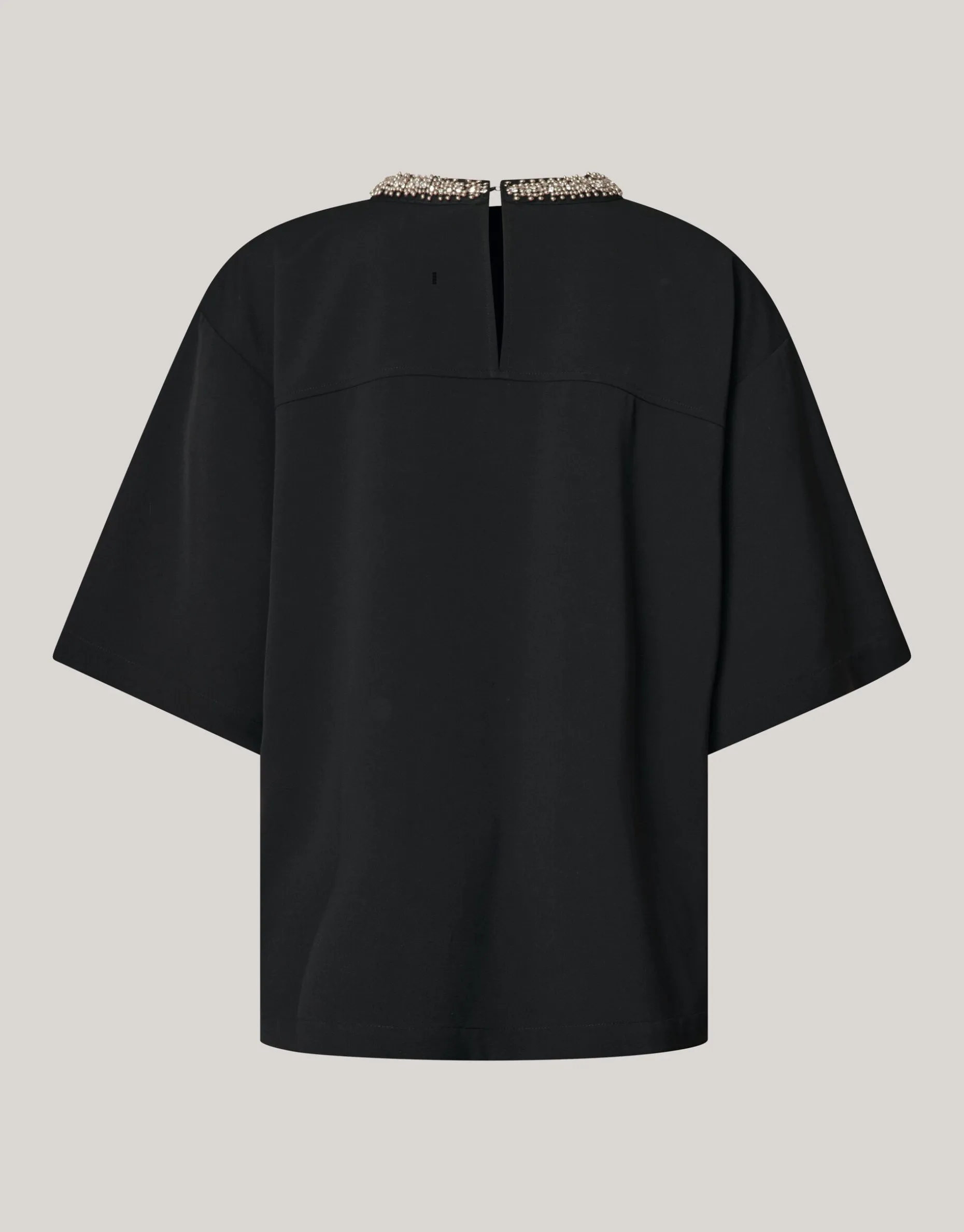 Embellished Top Zwart