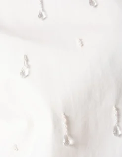 Embellished T-shirt Wit