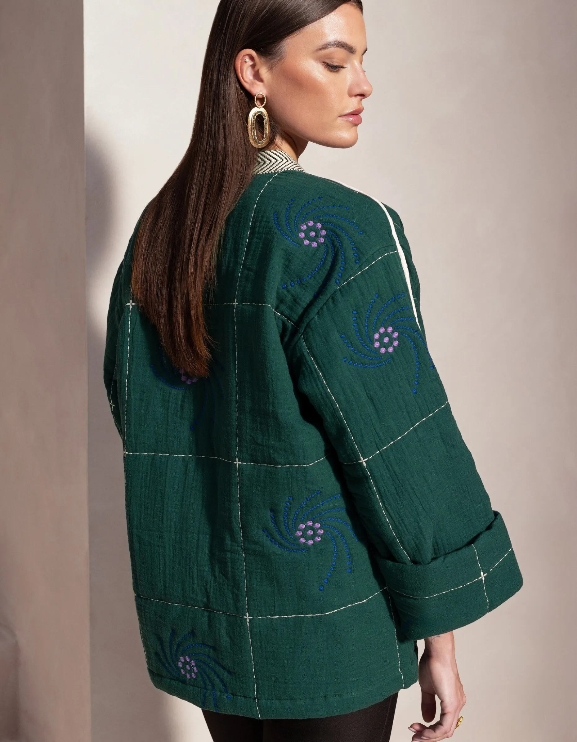 Embroidery Jack Groen By Mieke