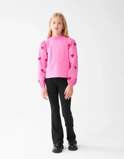 Embroidery Longsleeve Roze