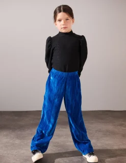 Embroidery Top Zwart