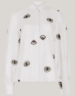 Eye Embroidery Blouse Wit By Fred