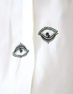 Eye Embroidery Blouse Wit By Fred