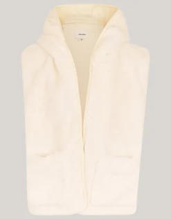 Faux Fur Vest Gebroken Wit