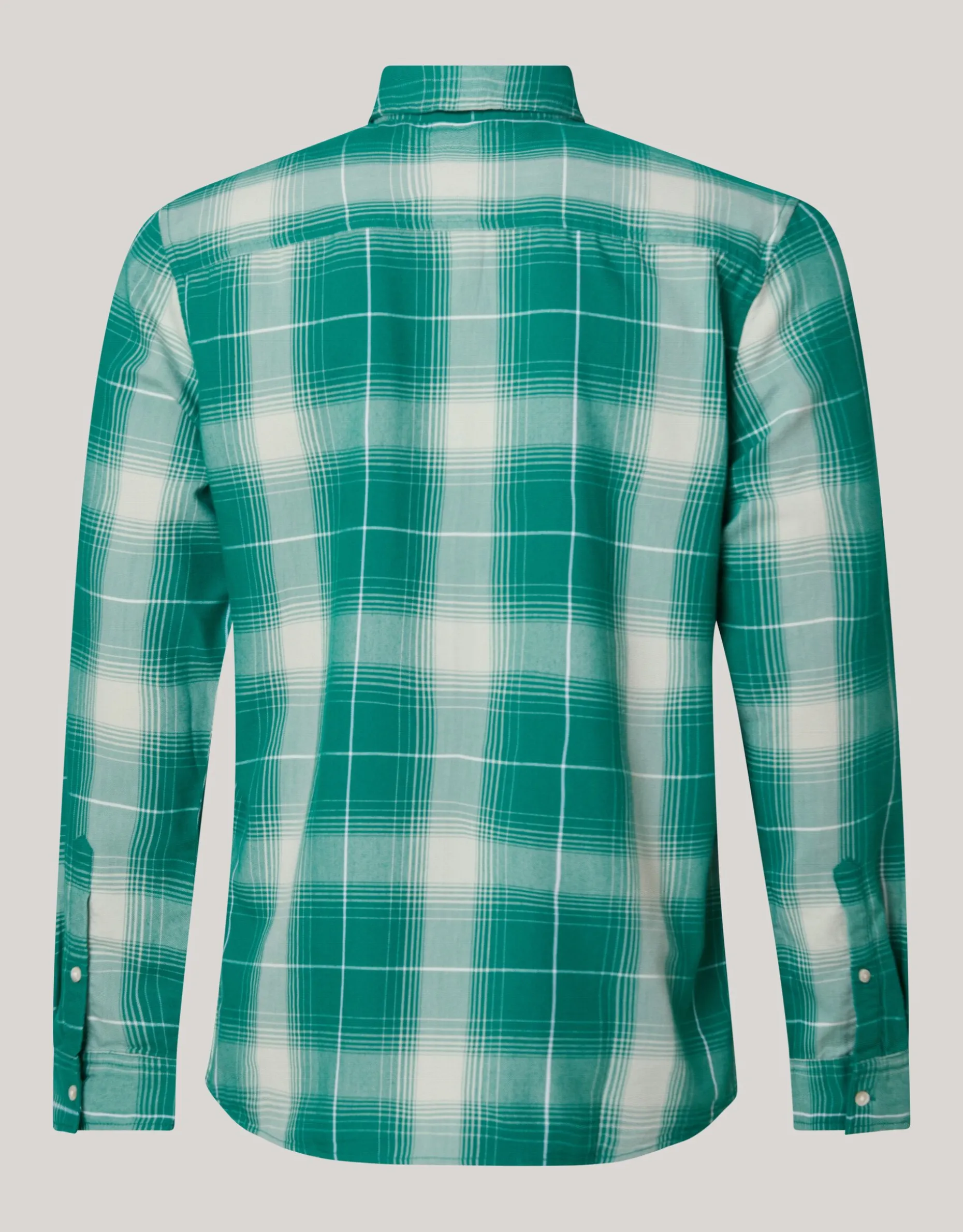 Flanel Ruiten Overhemd Groen
