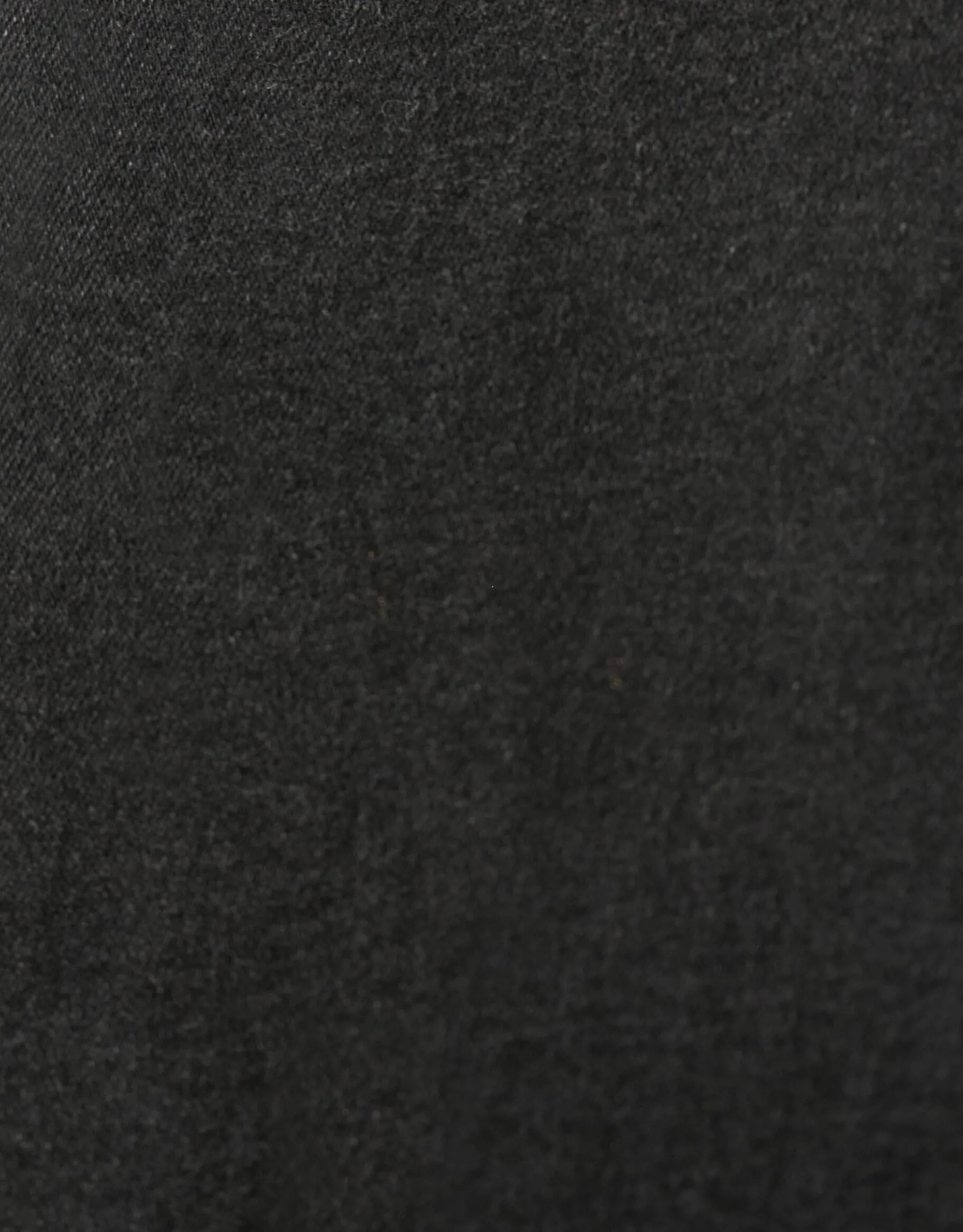 Flared Denim Jeans Zwart