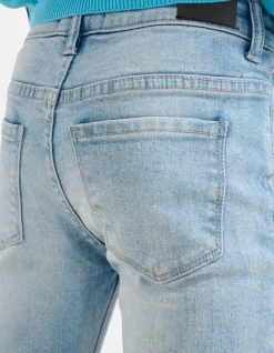 Flared Fit Jeans Bleached