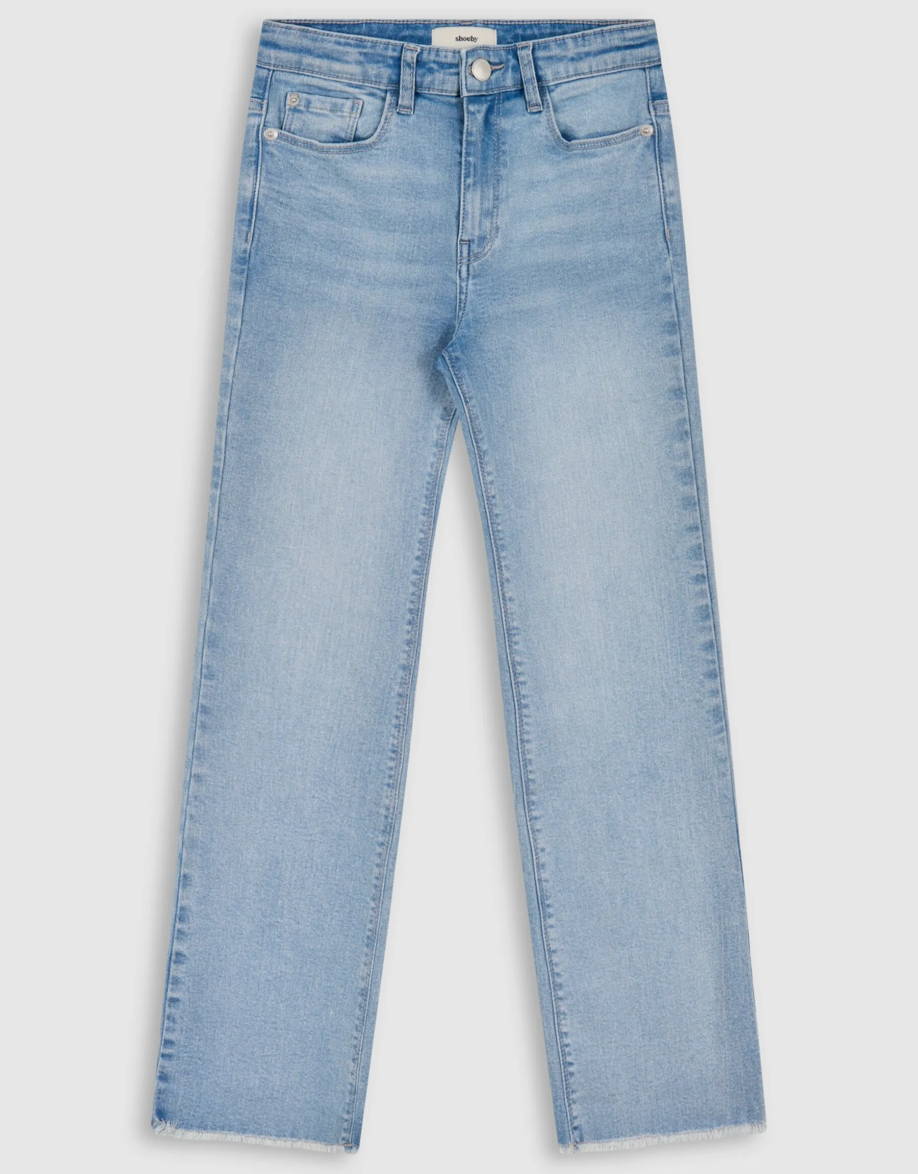 Flared Fit Jeans Bleached