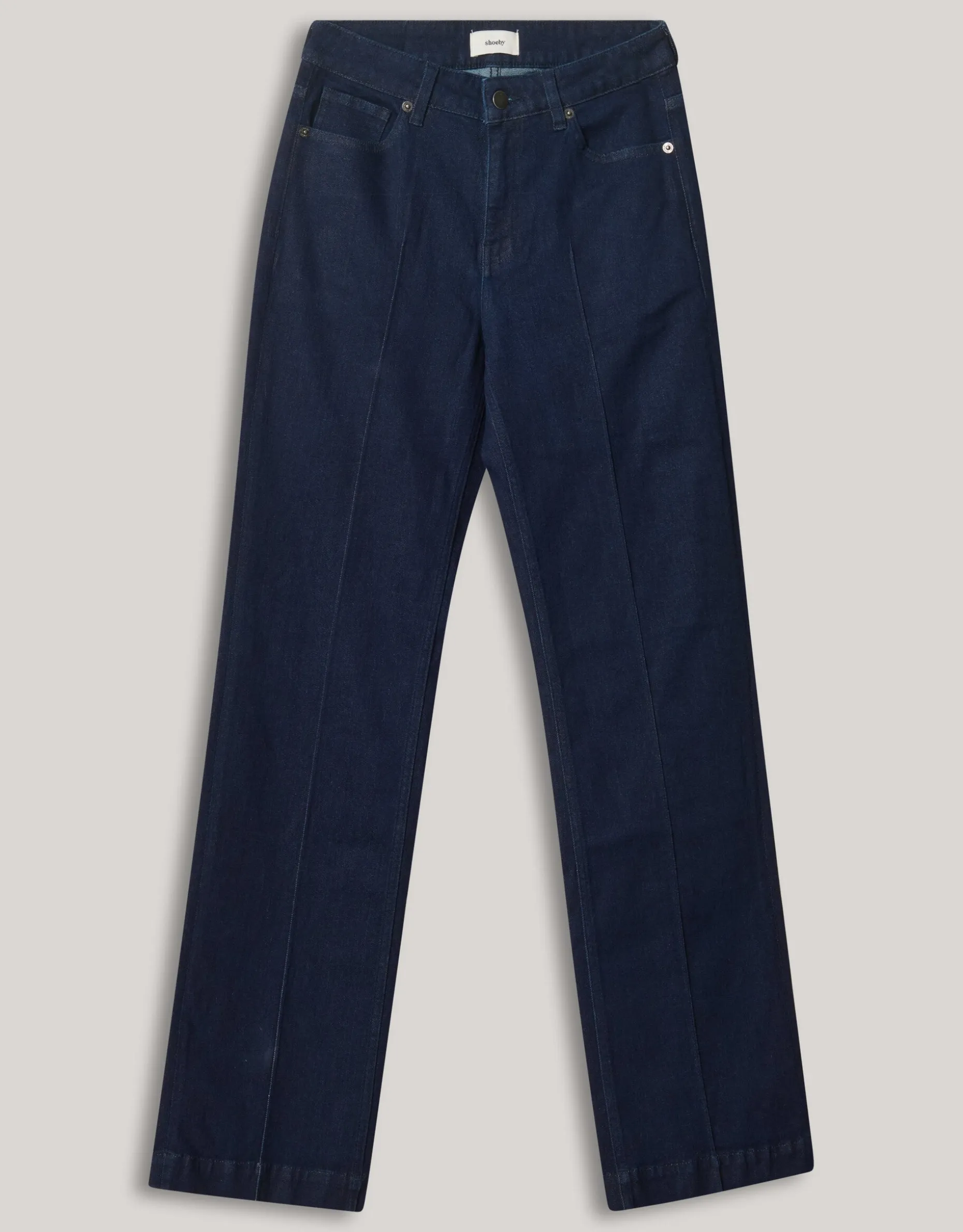 Flared Fit Jeans Donkerblauw