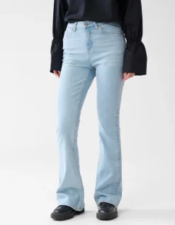 Flared Fit Jeans Lightblue L34