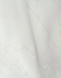 Flock Print Sweater Lichtgrijs