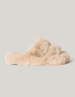 Fluffy Slippers Lichtbruin